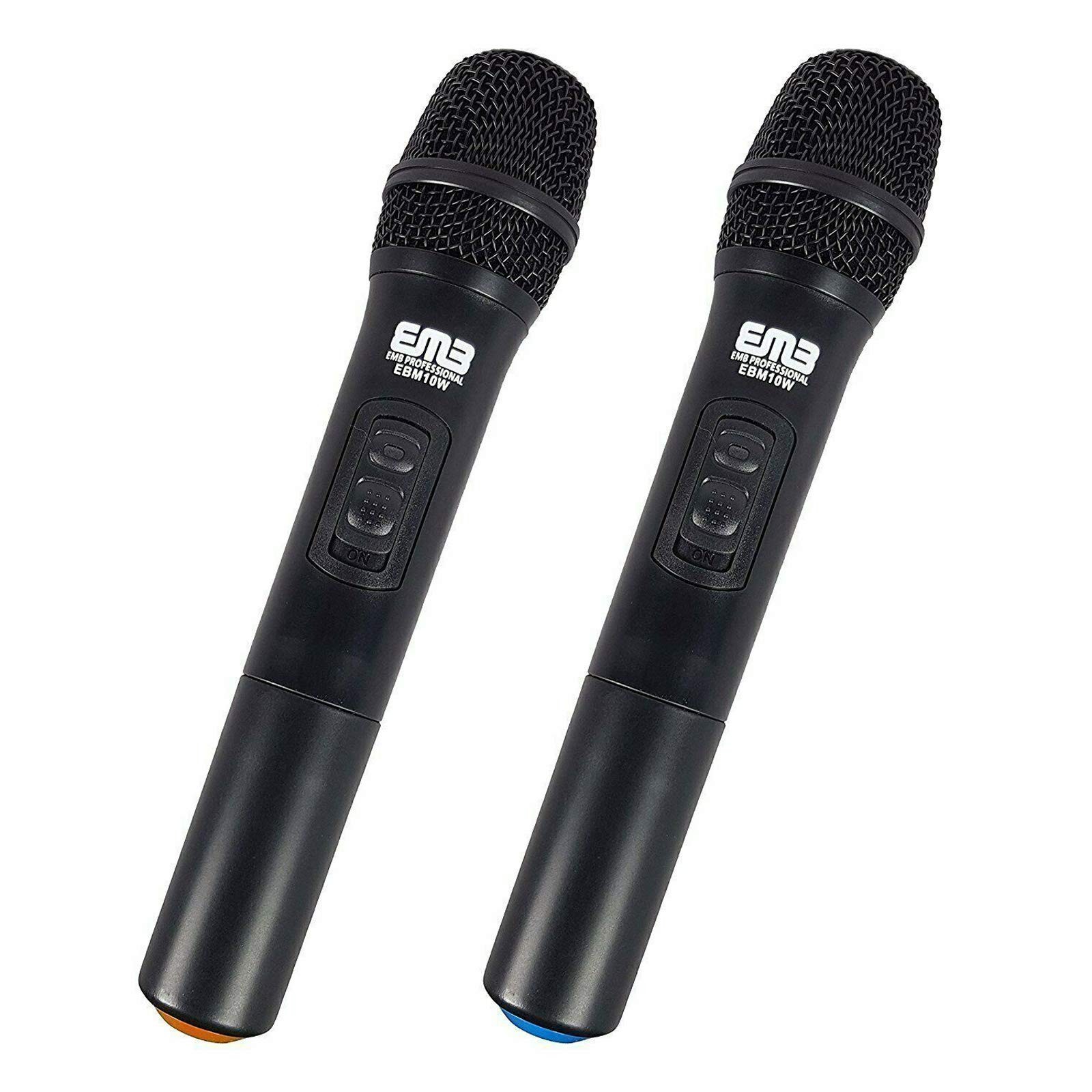 EMB Pro EBM10W Professional Dual VHF Wireless Handheld Microphone System