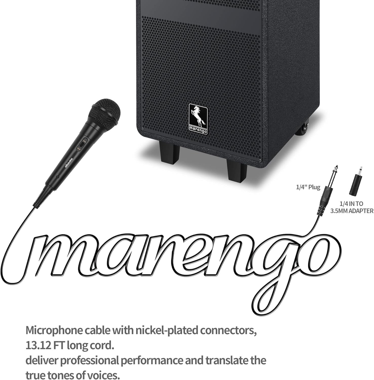 Versatile Handheld Microphone – Cardioid Pickup & Robust Compatibility