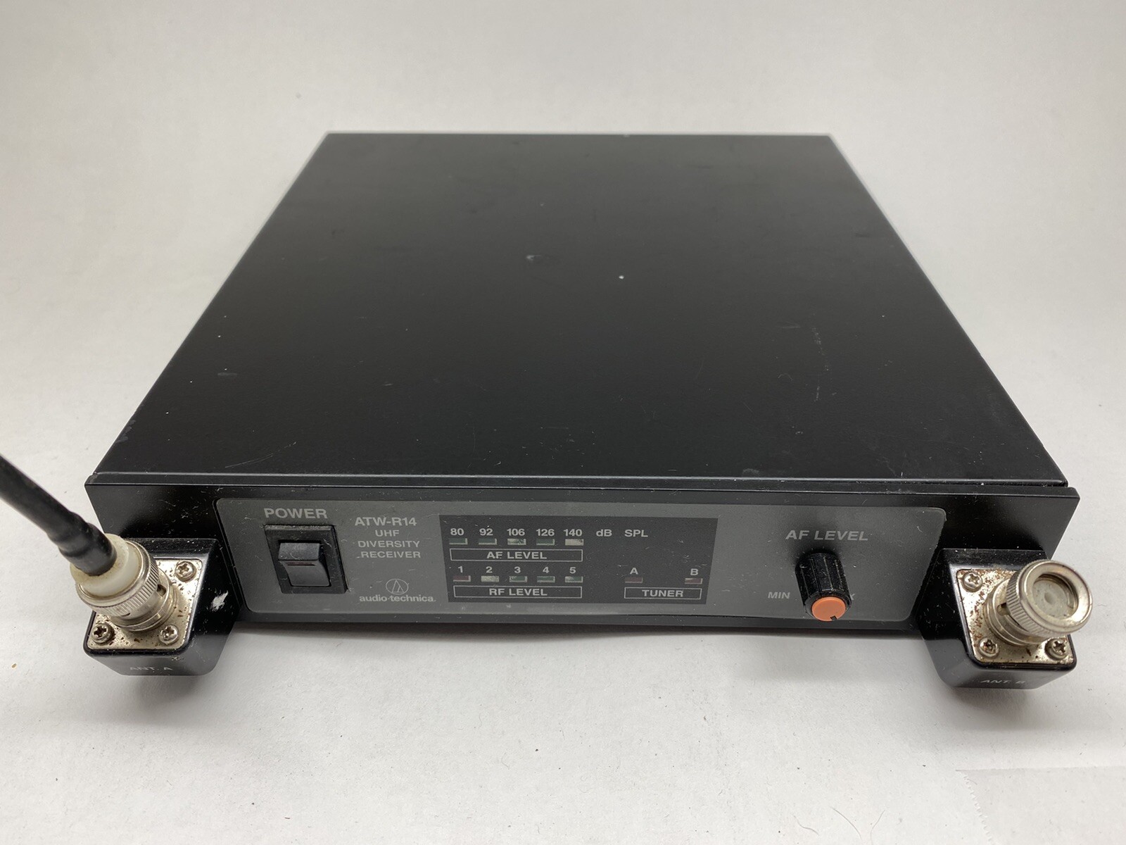 Audio-Technica ATW-R14 Wireless UHF Diversity Receiver 1 Antenna, Receiver Only