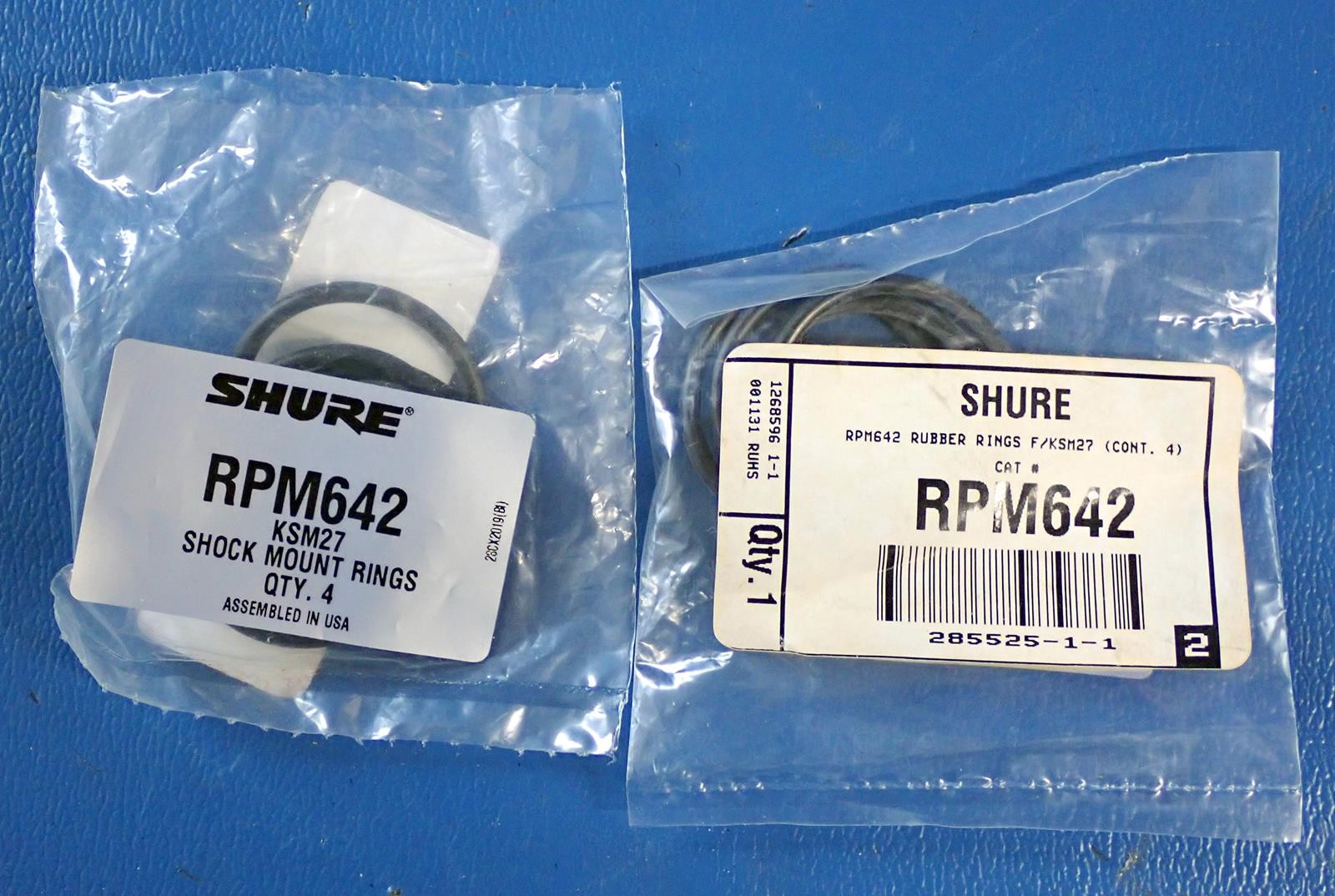 SHURE KSM27 Cardoid Microphone w/ Rubber Isolated Shock Mount ASM27 & XLR Cable