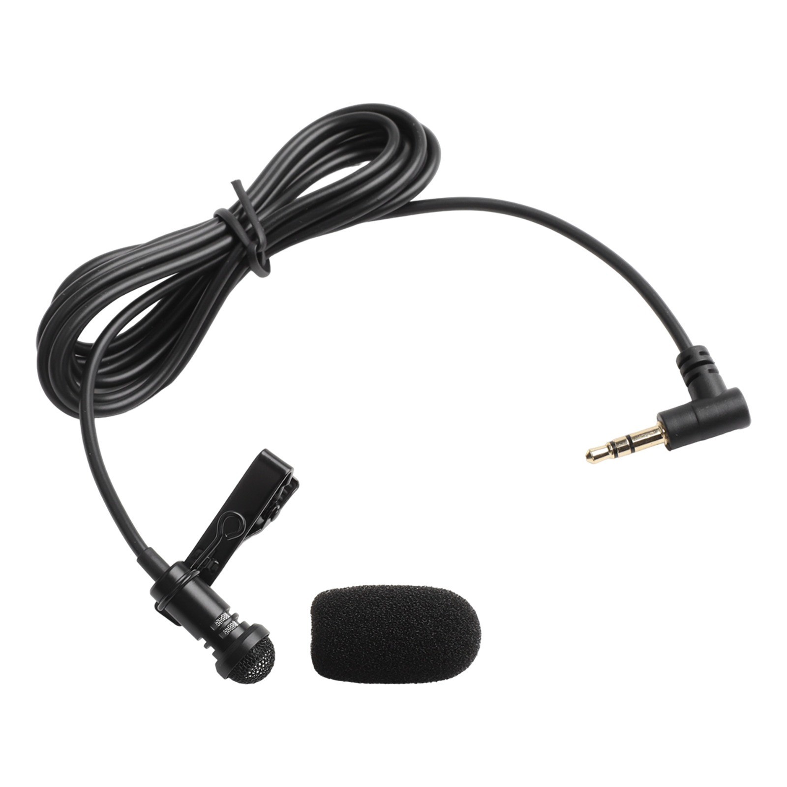 Professional Omnidirectional Lavalier Lapel Microphone for Interviews and Vlogs
