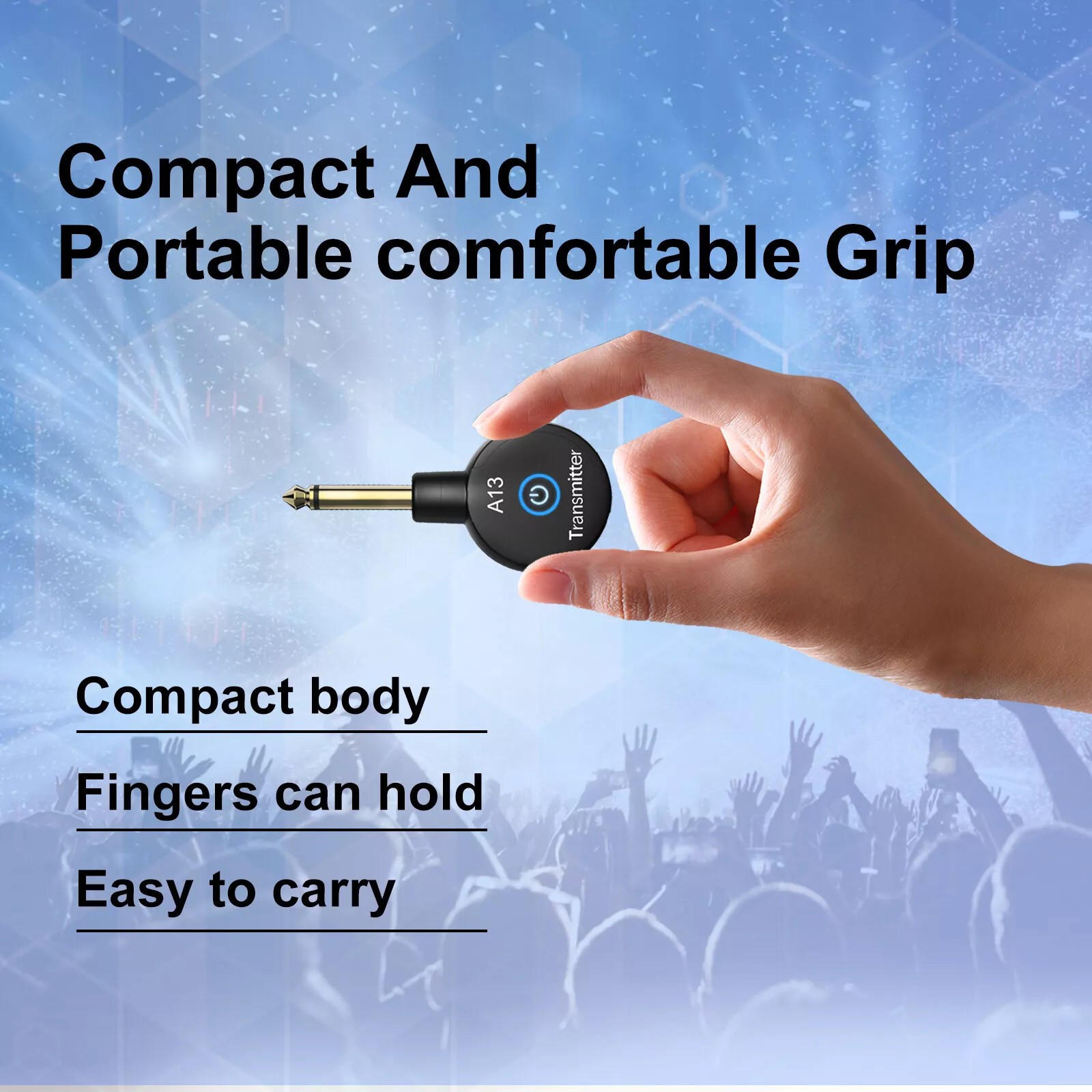 Wireless Guitar System Adapter Transmitter Receiver For Electric Instruments