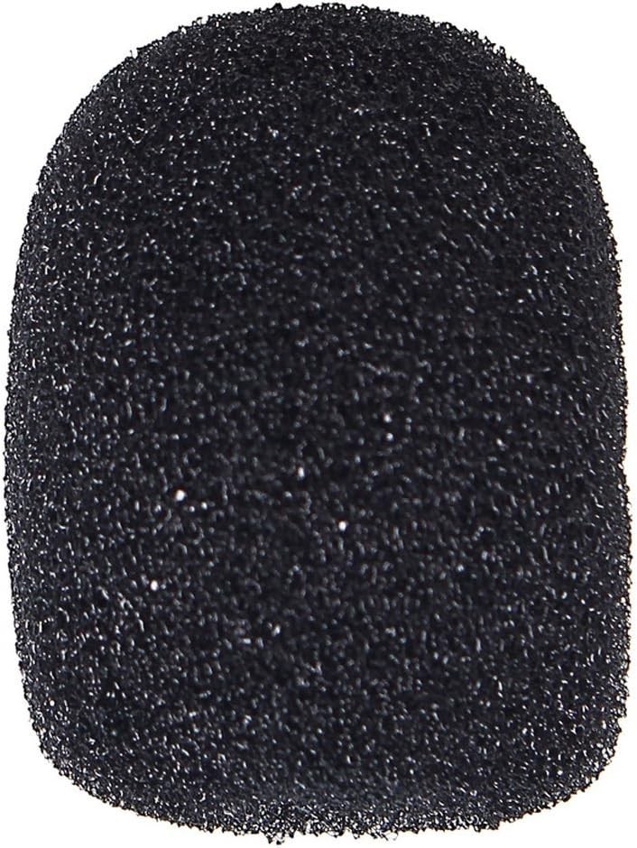 15 Pack Foam Microphone Windscreen, Lapel Headset Microphone Sponge Mini Foam…