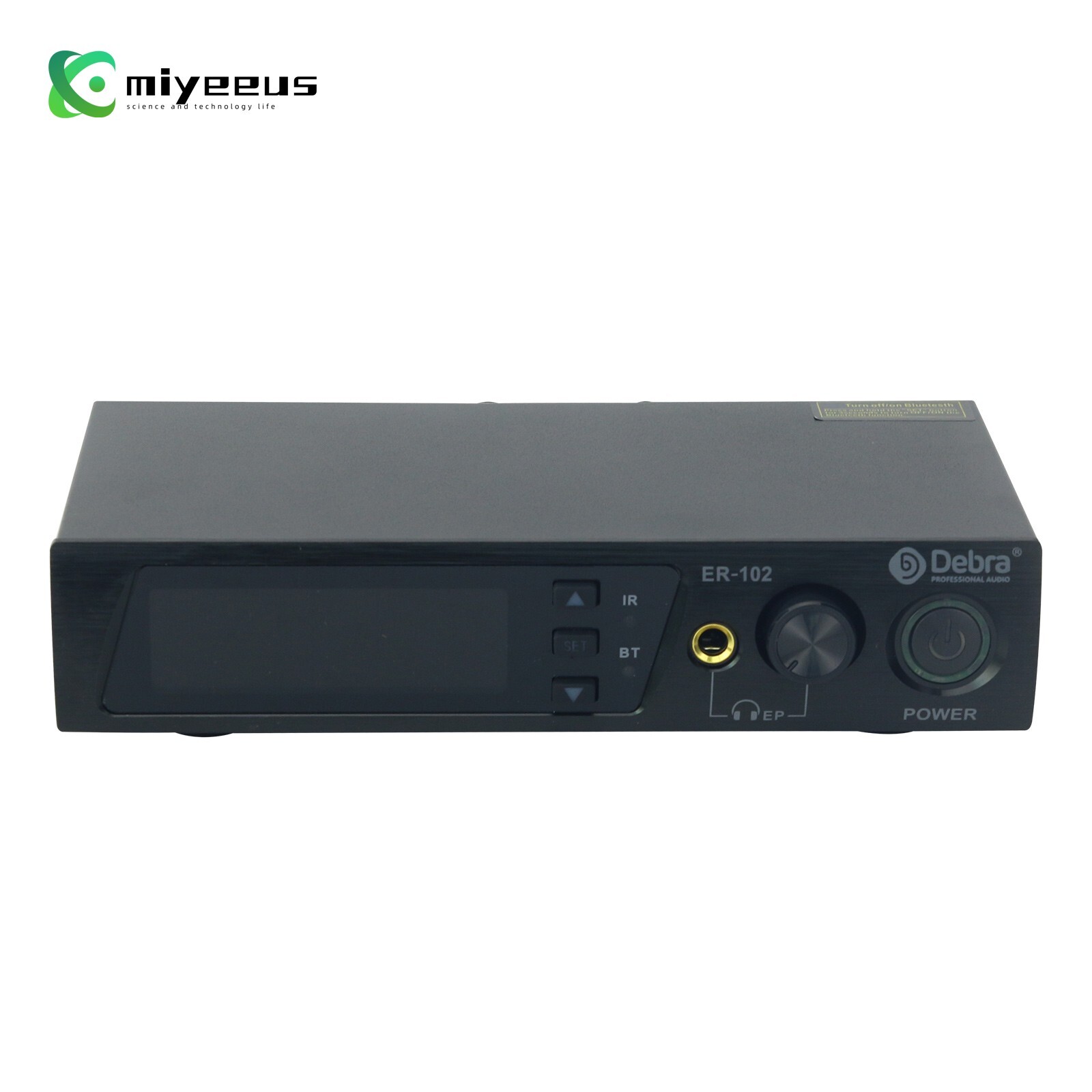 ER-102 Wireless IEM System Bluetooth5.0 UHF 510MHz-580MHz In Ear Monitoring