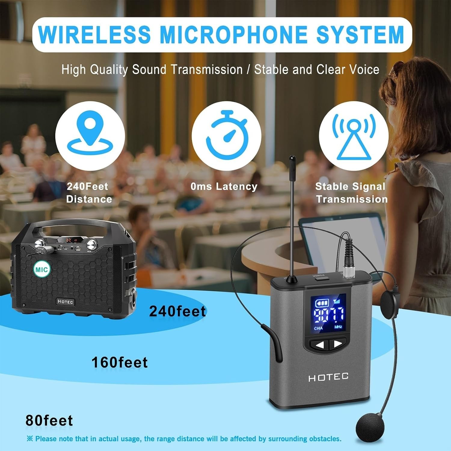 Omnidirectional Lavalier & Headset Mic with 32 Channels – Ideal for Live Events