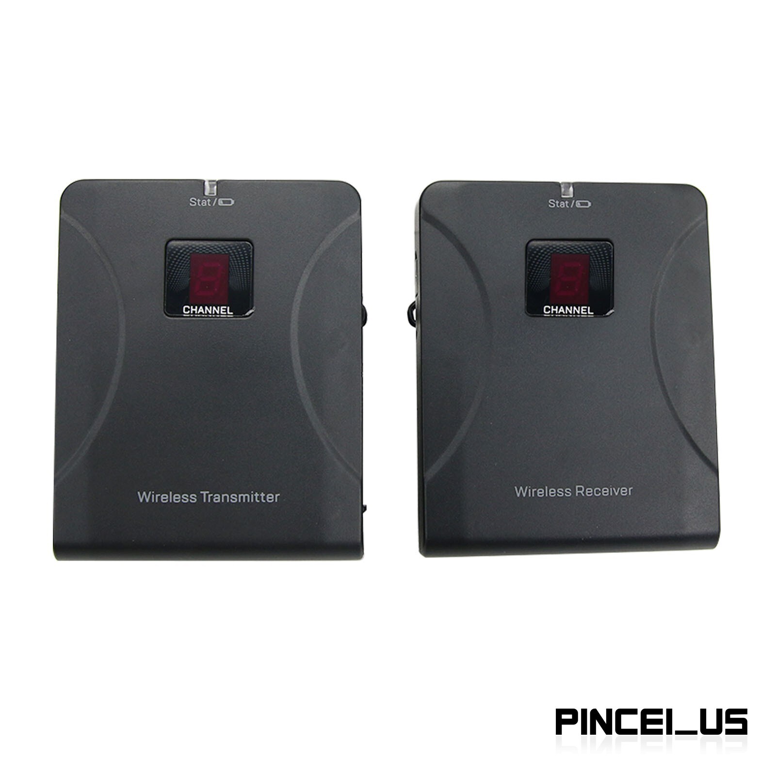 8 Channel UHF Wireless Microphone Wireless MIC For DSLR Camera Smartphone pe66