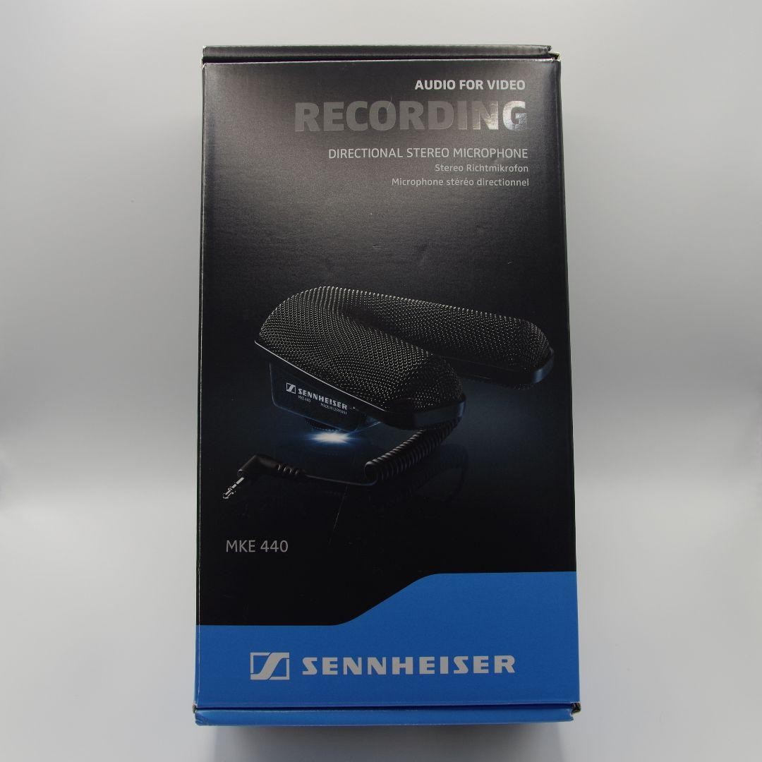 Sennheiser MKE 440 Stereo Shotgun Microphone w/ Box Tested Working