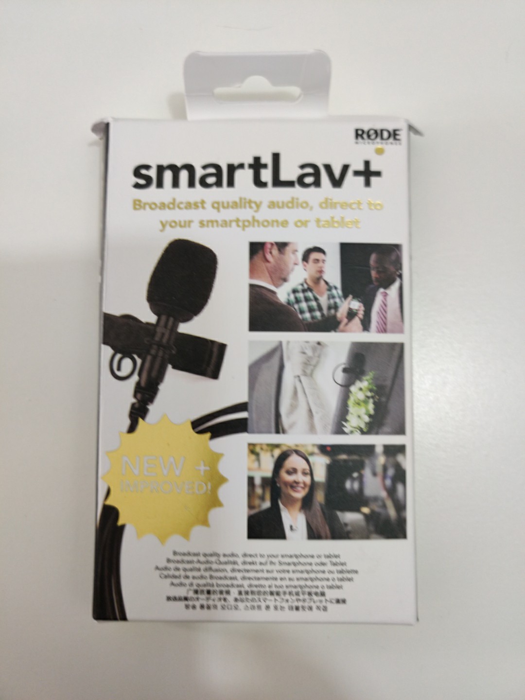NEW Rode SmartLav+ Lavalier Microphone Smartphones – Black READ!!