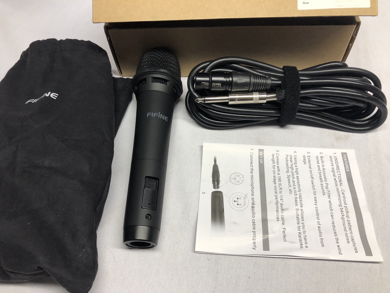 Fifine Microphone K8 Dynamic Vocal Micro