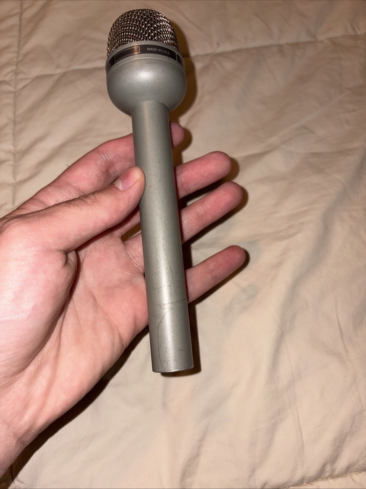 Vintage Electro-Voice EV RE18 Dynamic Super-Cardioid Microphone USA -Works Great