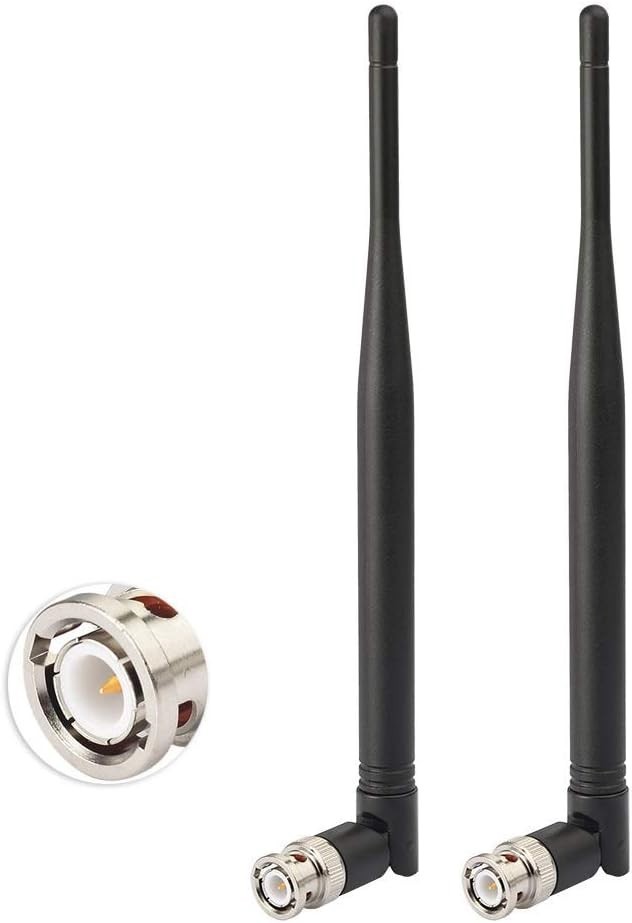 Dual Wireless Microphone Receiver Antenna 2-Pack: UHF 400MHz-960MHz Performance