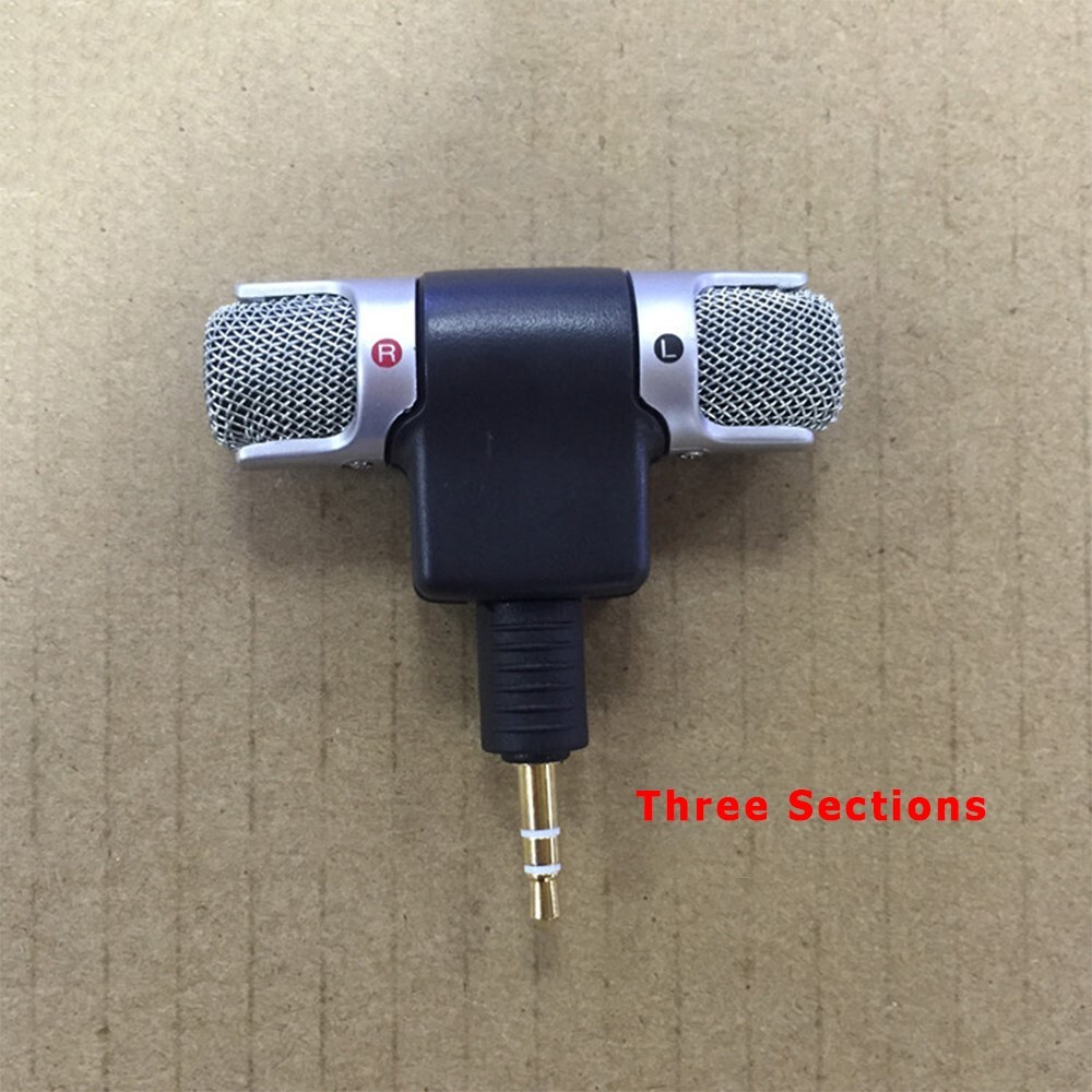Heavy-Duty 3.5MM Wireless Stereo Microphone fits Laptop PC MD Camera Smartphone