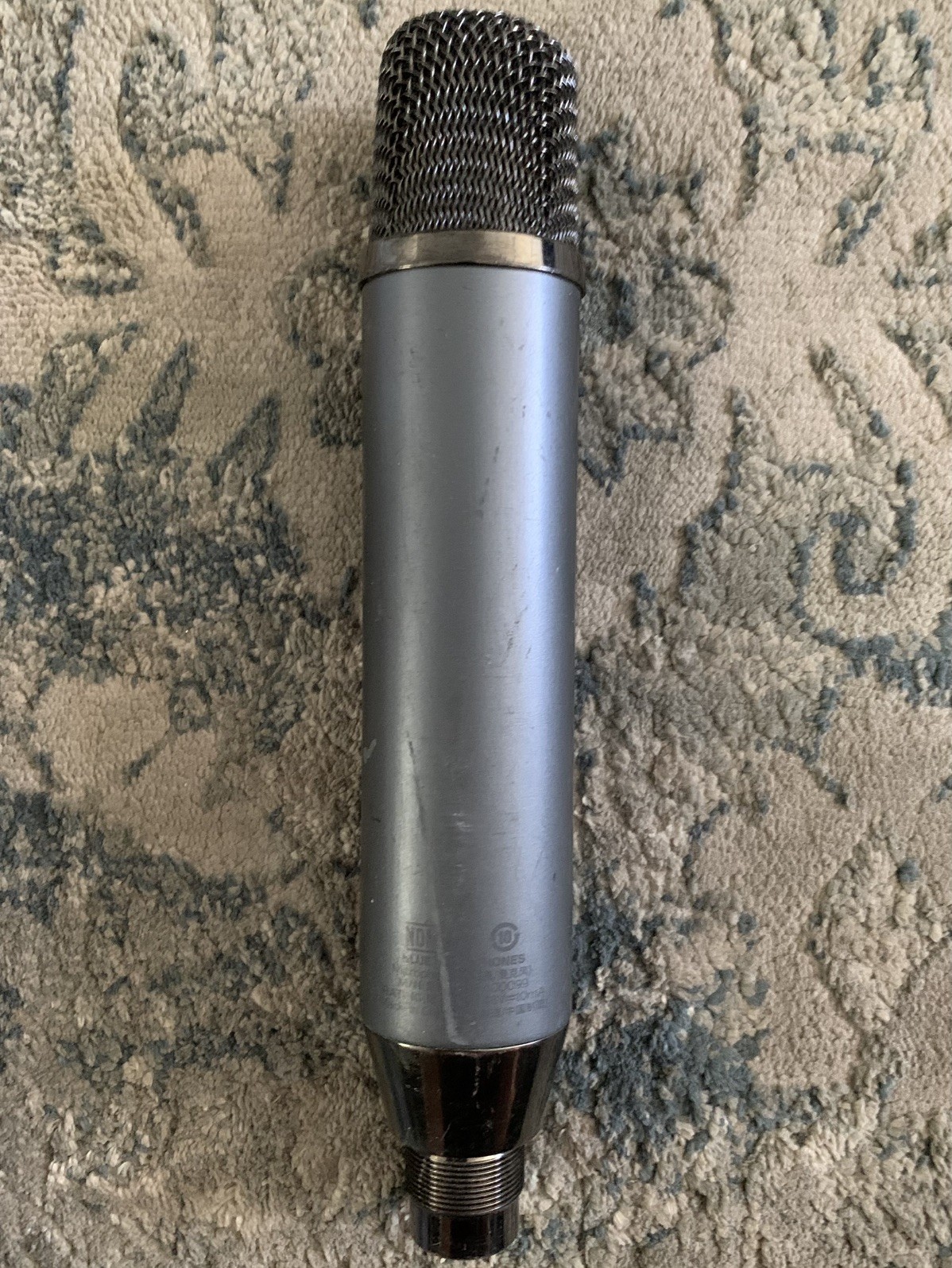 BLUE Ember XLR Condenser Microphone Dark Blue 48v Phantom Power Mic A00099