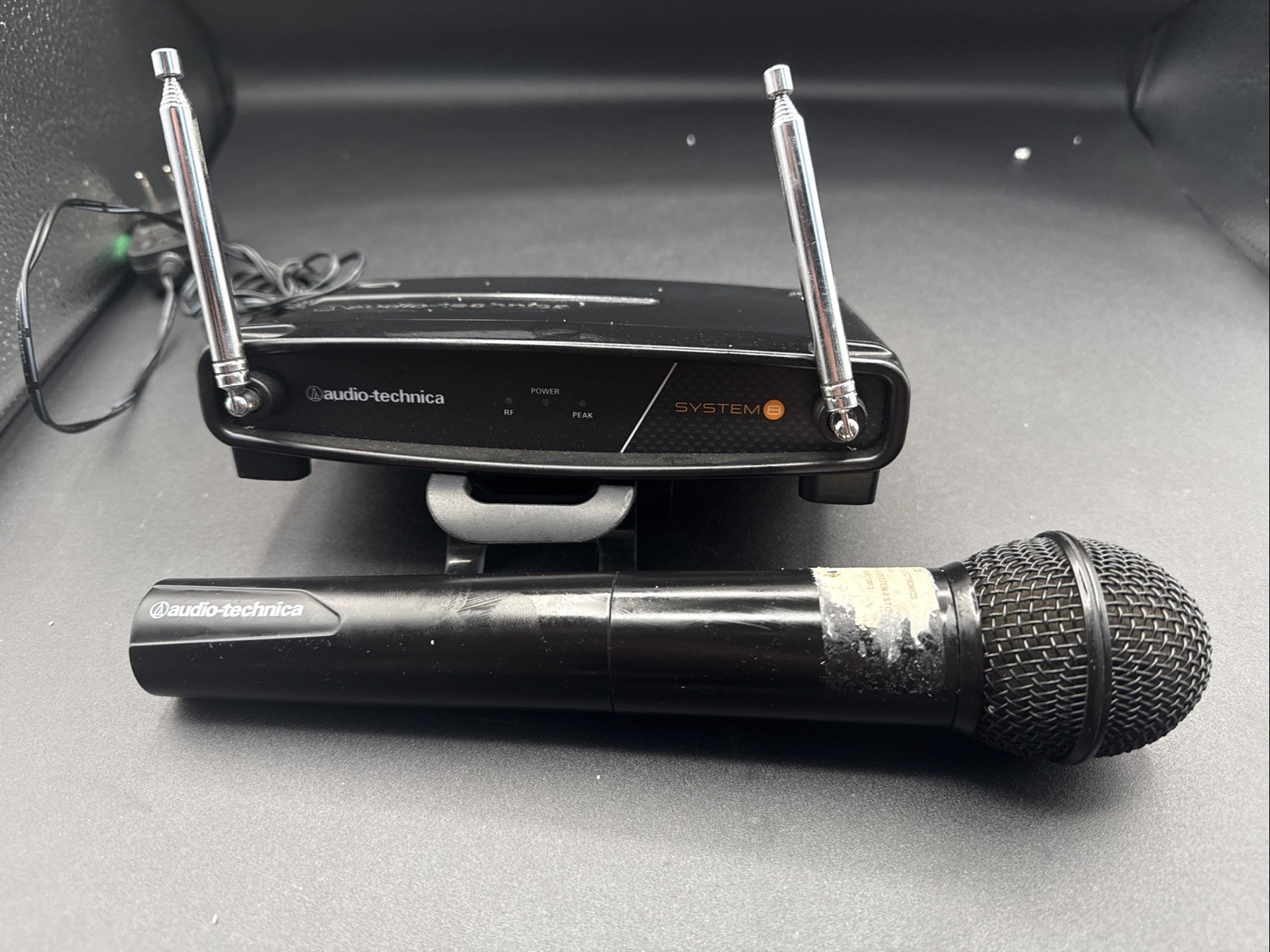 Audio-Technica Wireless System 8 COMPLETE with Mic And Power Supply