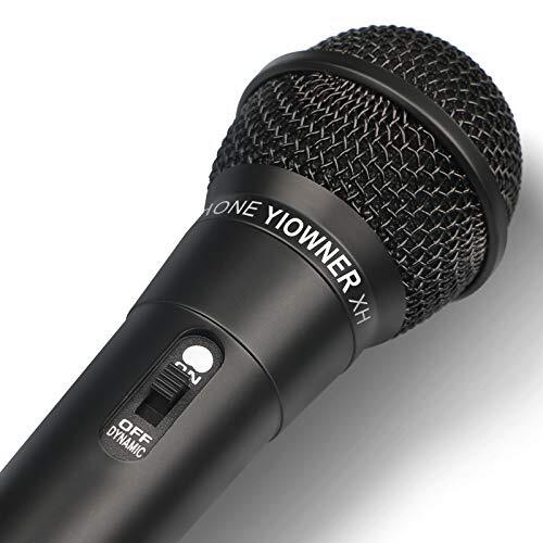 Microfono Profesional Dinamico de Mano Con Cable Para Fiestas Karaoke