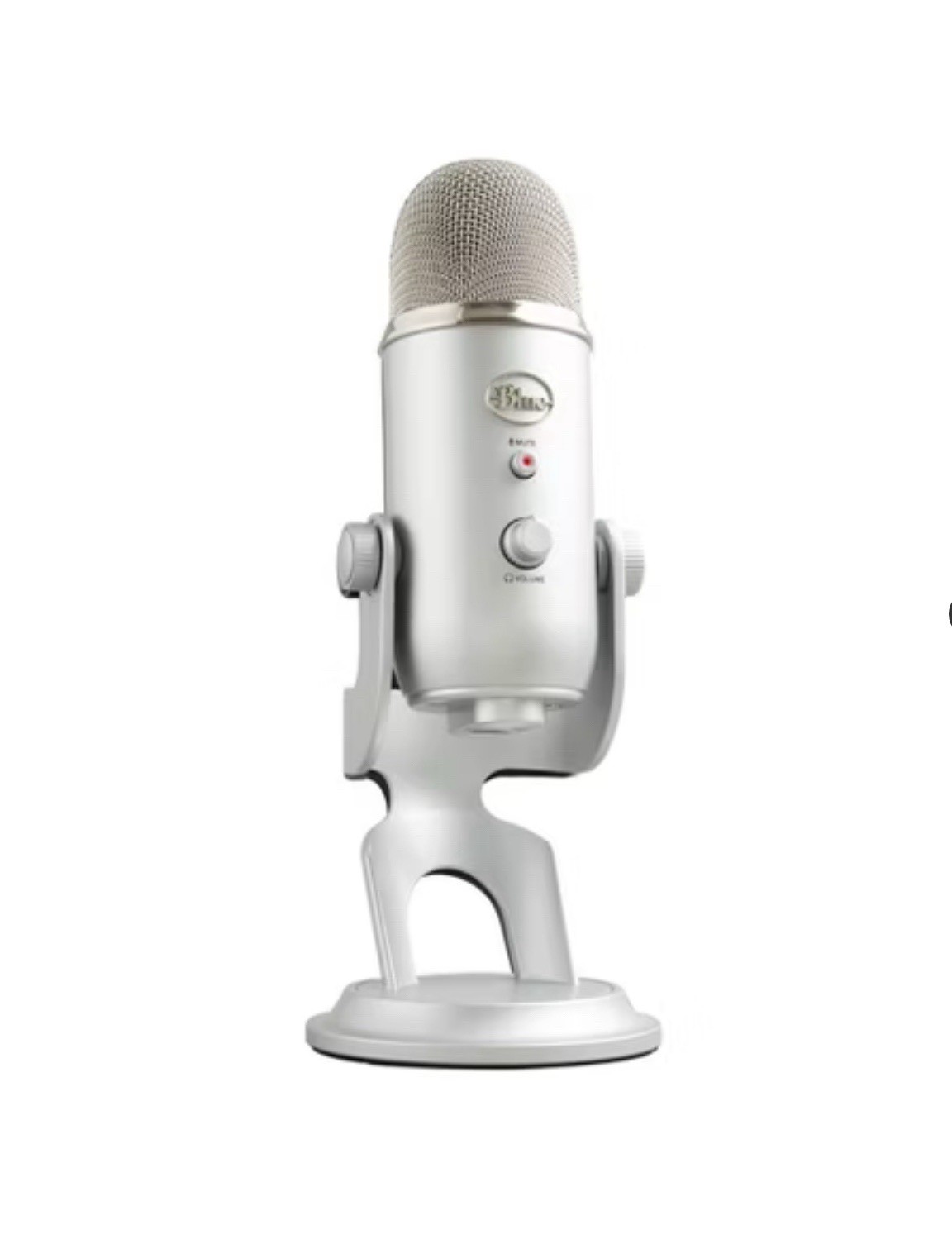 Blue Yeti Professional Multi-Pattern USB Condenser Microphone – Sliver
