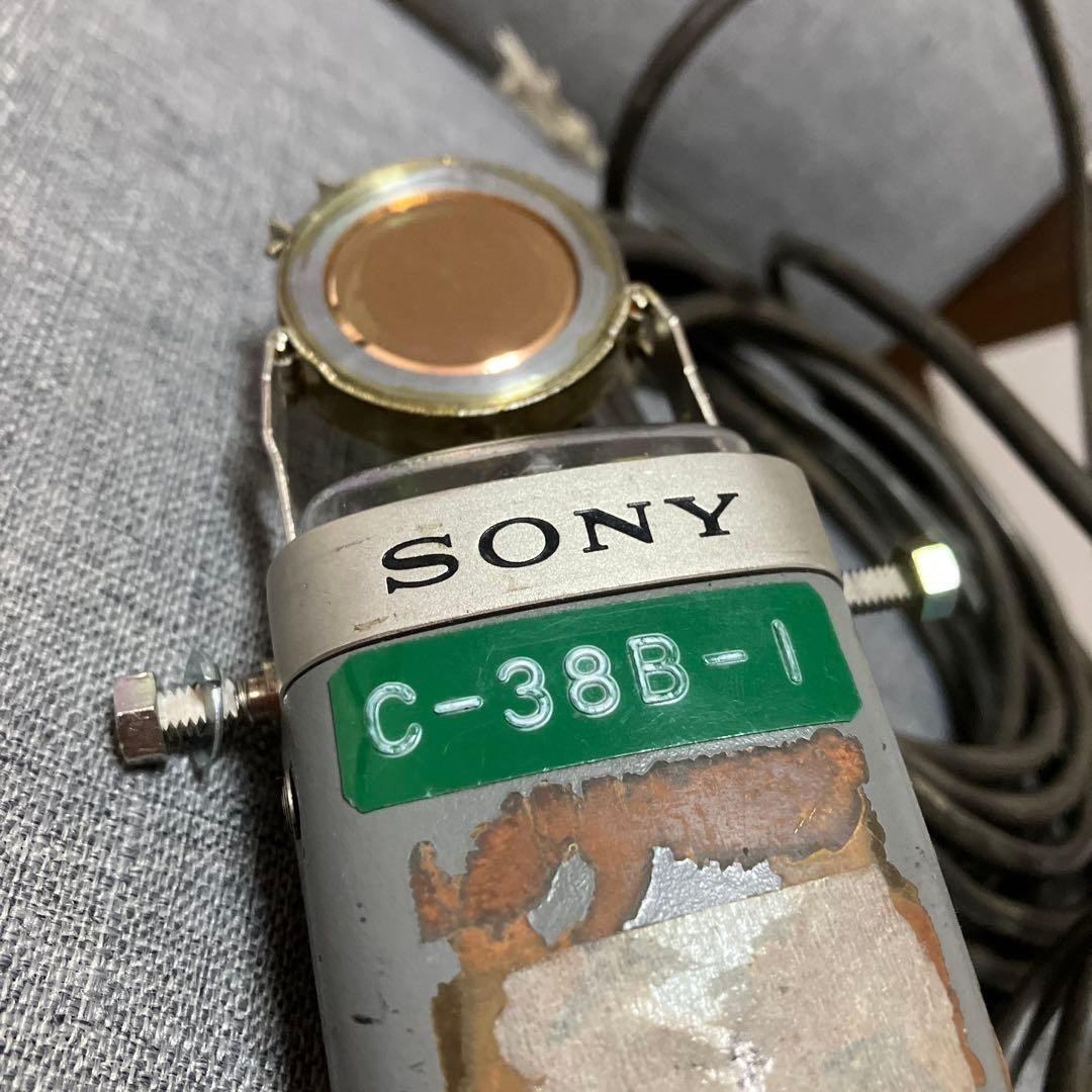 SONY C-38B Multi-Pattern Condenser Microphone Pro Audio Japan Used Item