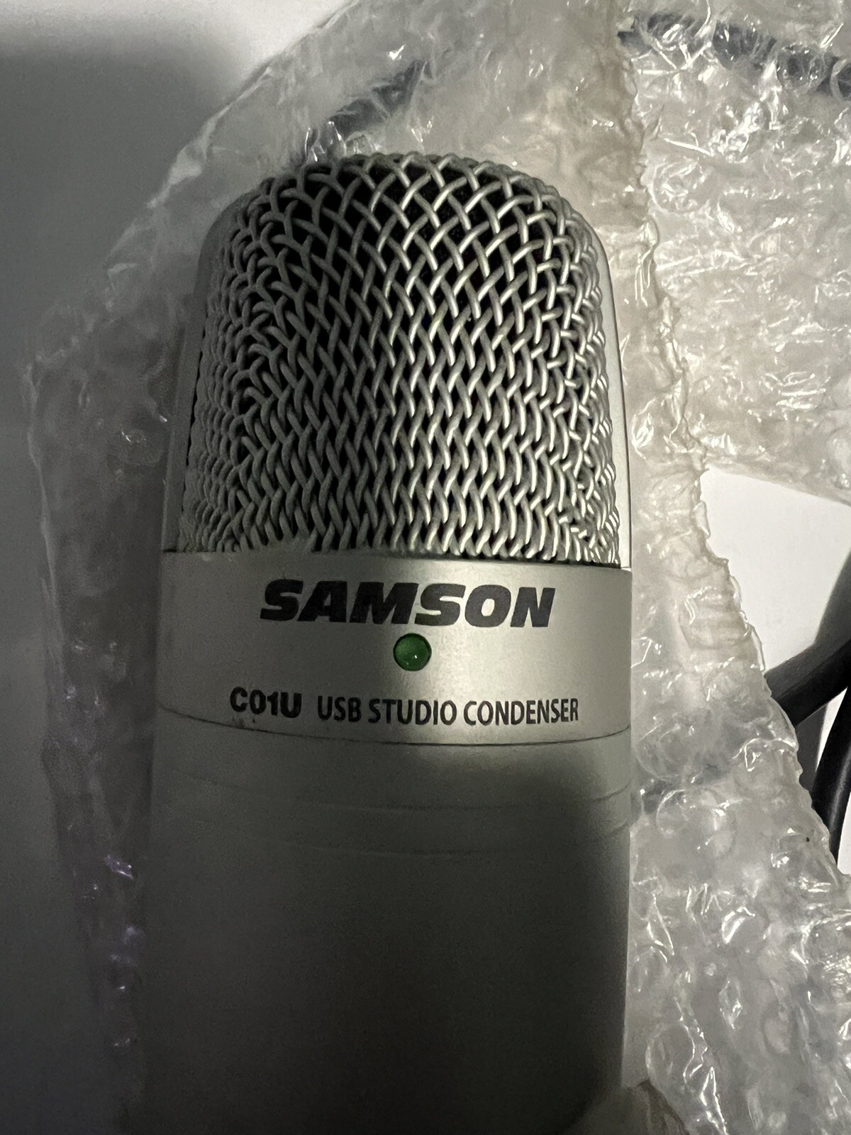 Samson C01U Condenser Mic USB No Stand No Mount Ring Mobile Recording