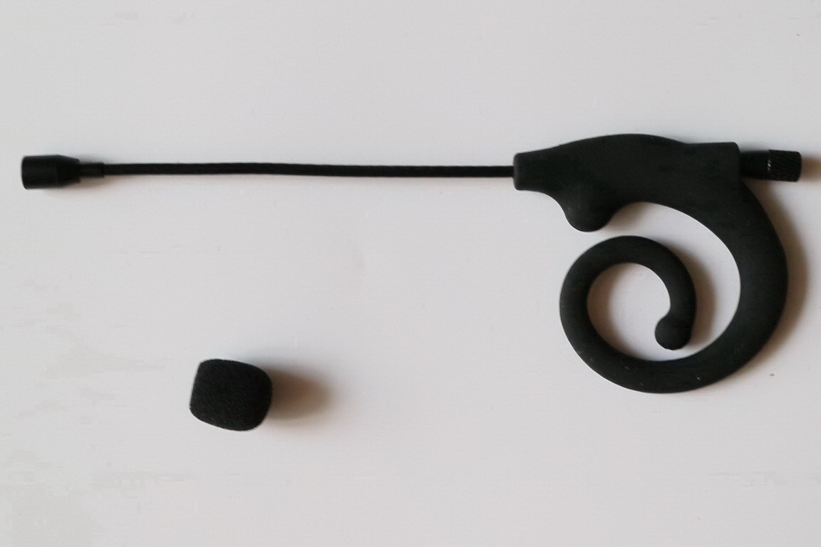 MICWL Ear Loop Face Headset Microphone For Audio-Technica Wireless Detachable