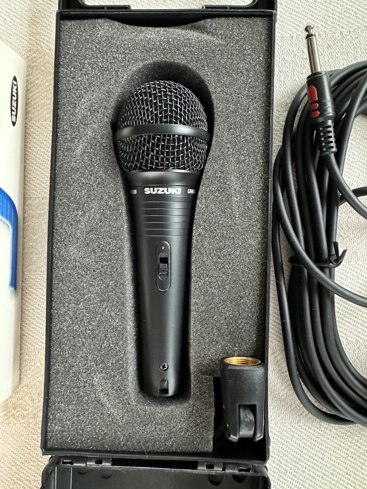 Suzuki karaoke Mic SMD-138 Uni-directional Dynamic Microphone Bands PA System
