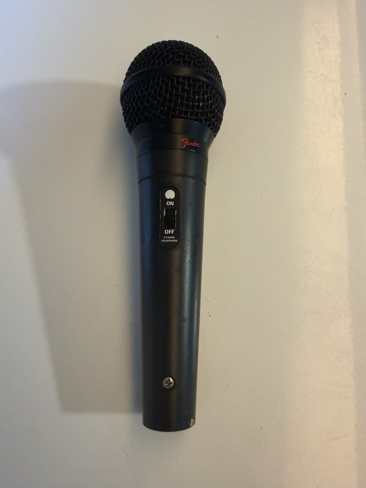 Fender P-51 Dynamic Microphone | XLR Vocal Mic w/ On/Off Switch | Tested