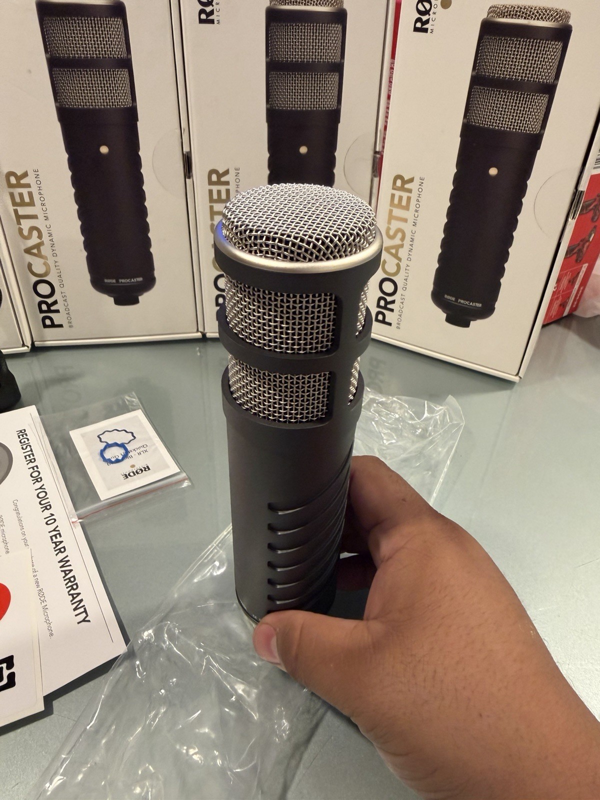 RØDE Procaster Dynamic Microphone XLR 3 Pin for Broadcasting – Black