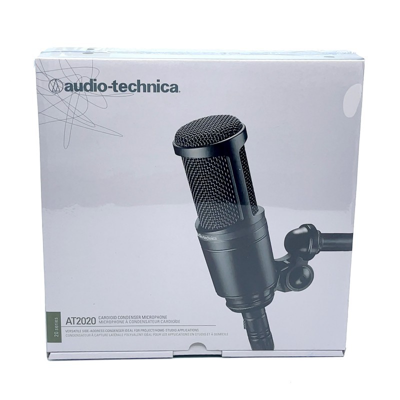A-T AT2020 Cardioid Condenser Studio XLR Microphone New IN BOX