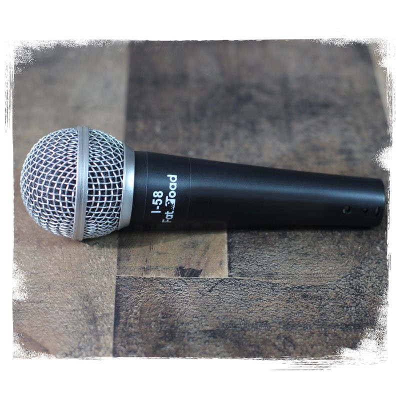 Cardioid Vocal Microphone PACK – Dynamic Handheld XLR Mic Cable 20FT Clip Studio