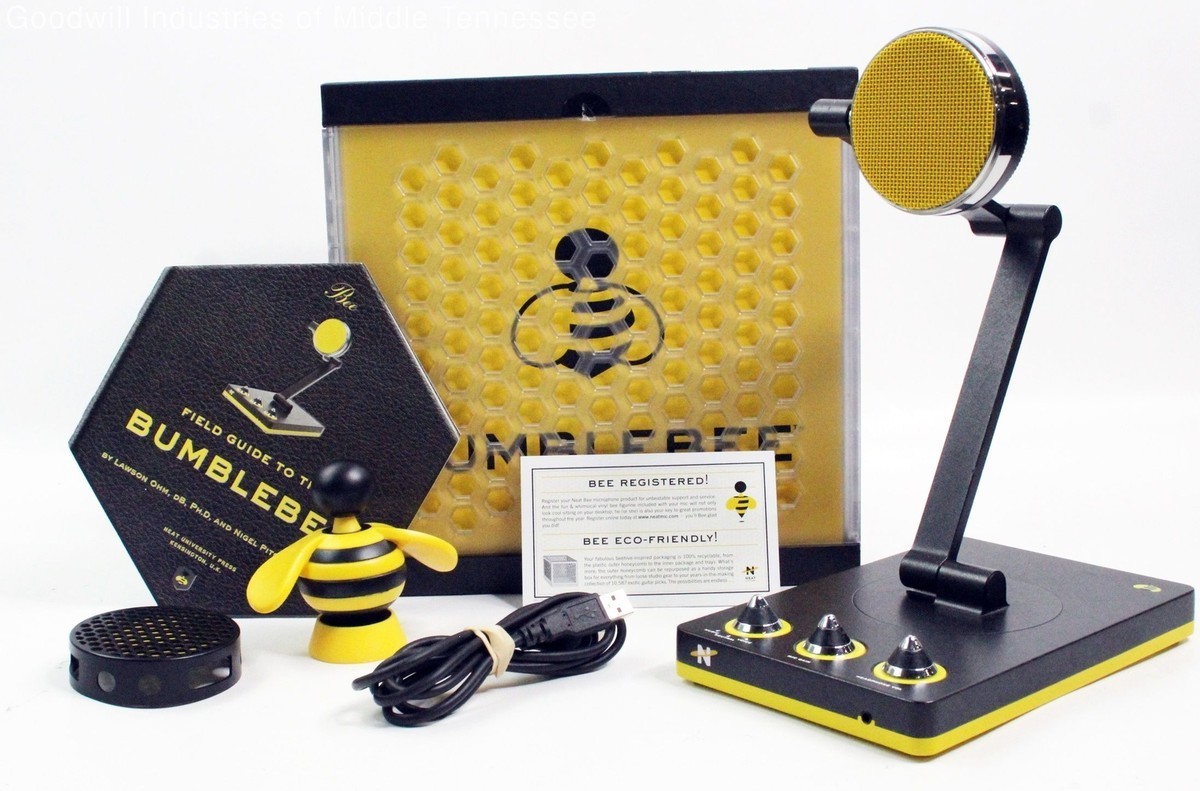 New in Box Neat Microphones Bee Bumblebee Desktop USB Microphone MIC-BBDU