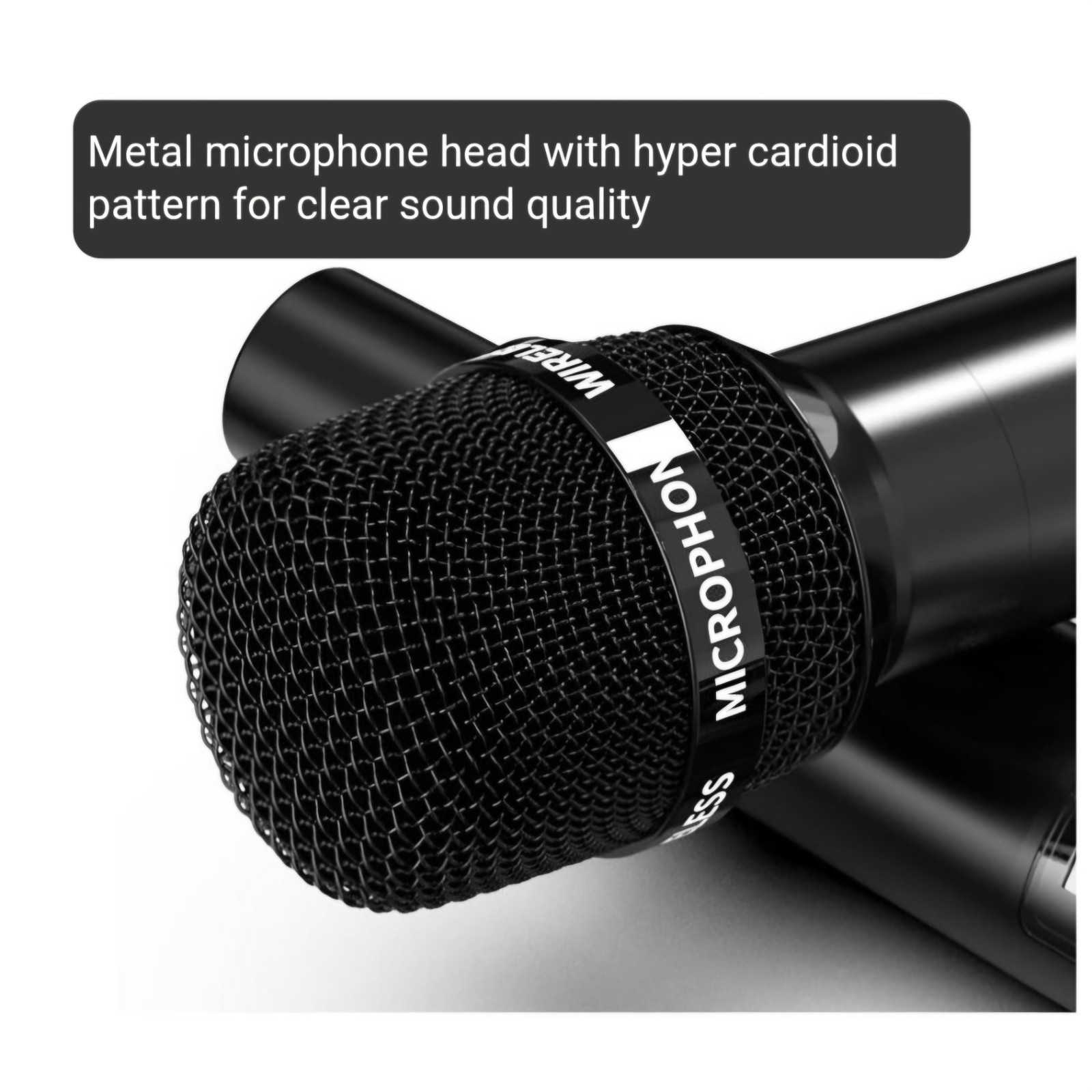 Wireless Microphones, Wireless Microphone with One-to-One Chip Connection, Less
