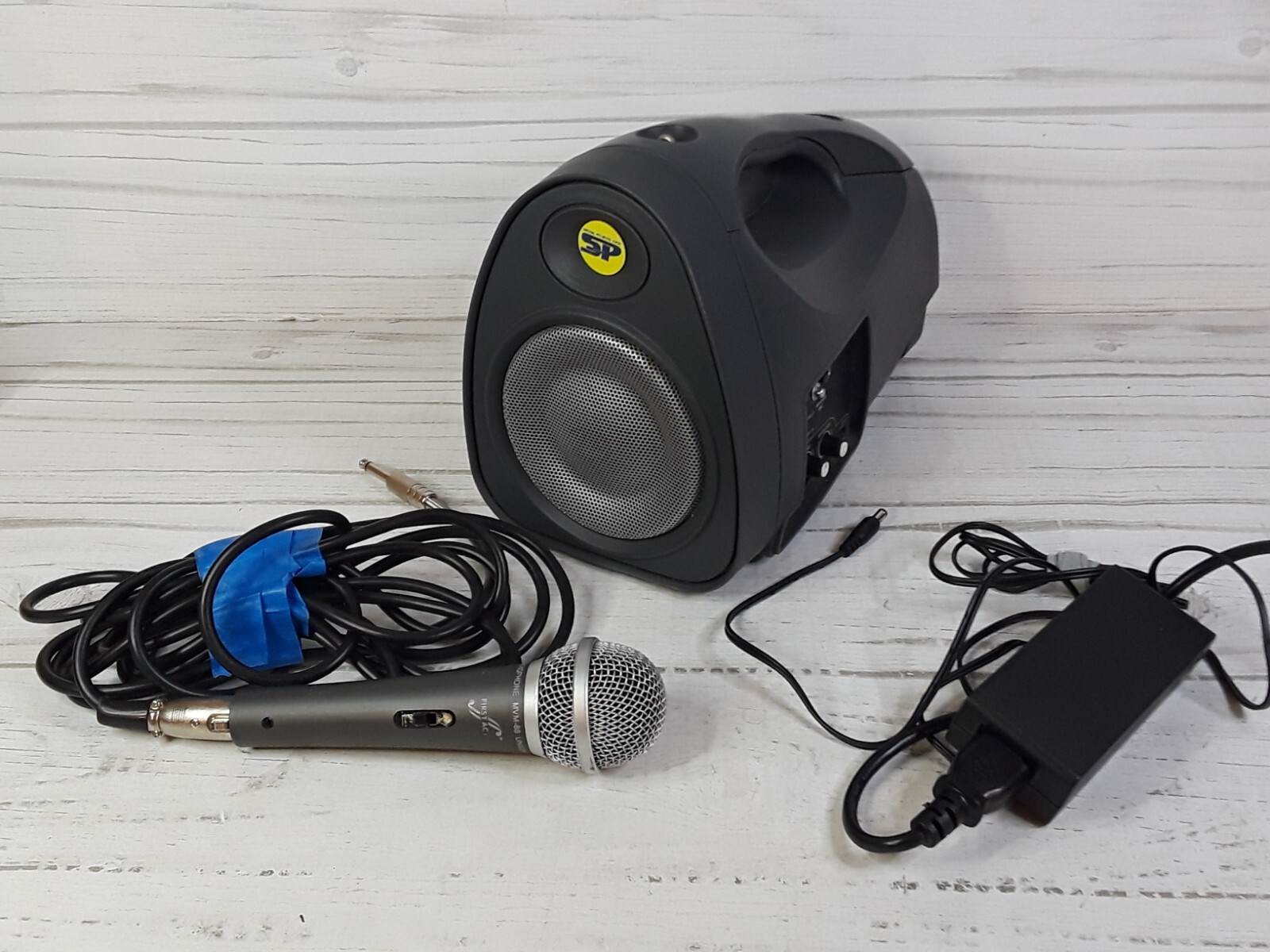 Special Projects Audio Portable Speaker PA System and Microphone Tested Works