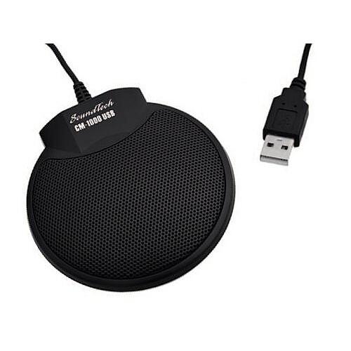 VEC CM-1000USB Table Top Conference Meeting Microphone with Omni-Directional Ste