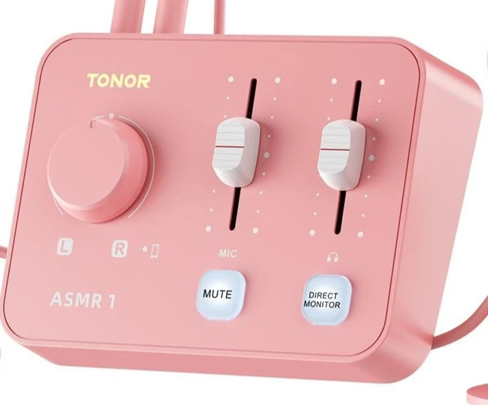 TONOR ASMR Control Audio Interface Replacement, 3D Stereo – Control ONLY