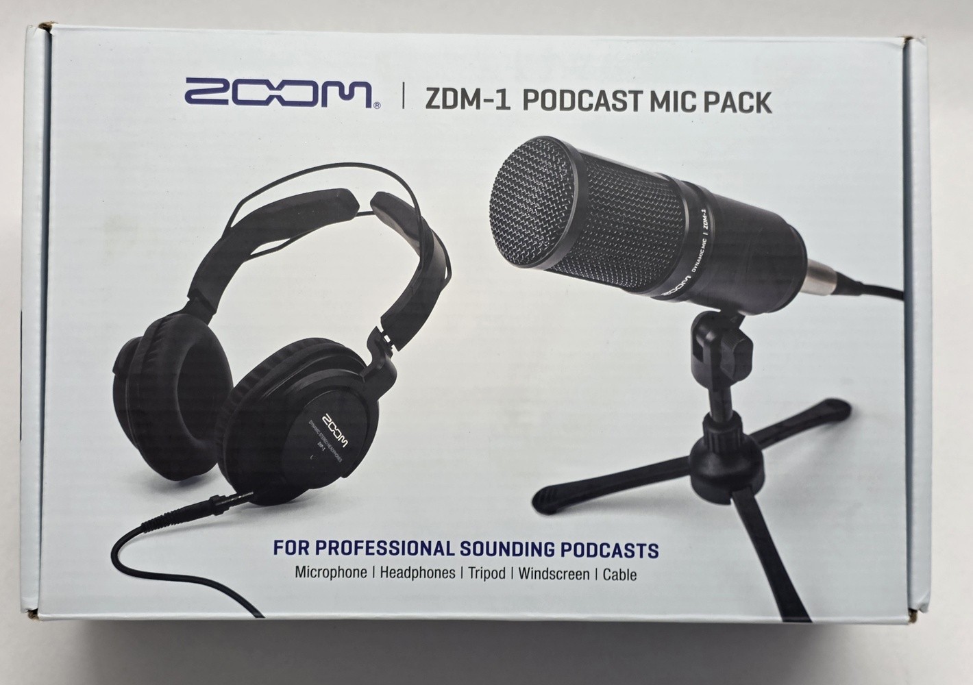 Zoom ZDM-1PMP Podcast Mic Pack