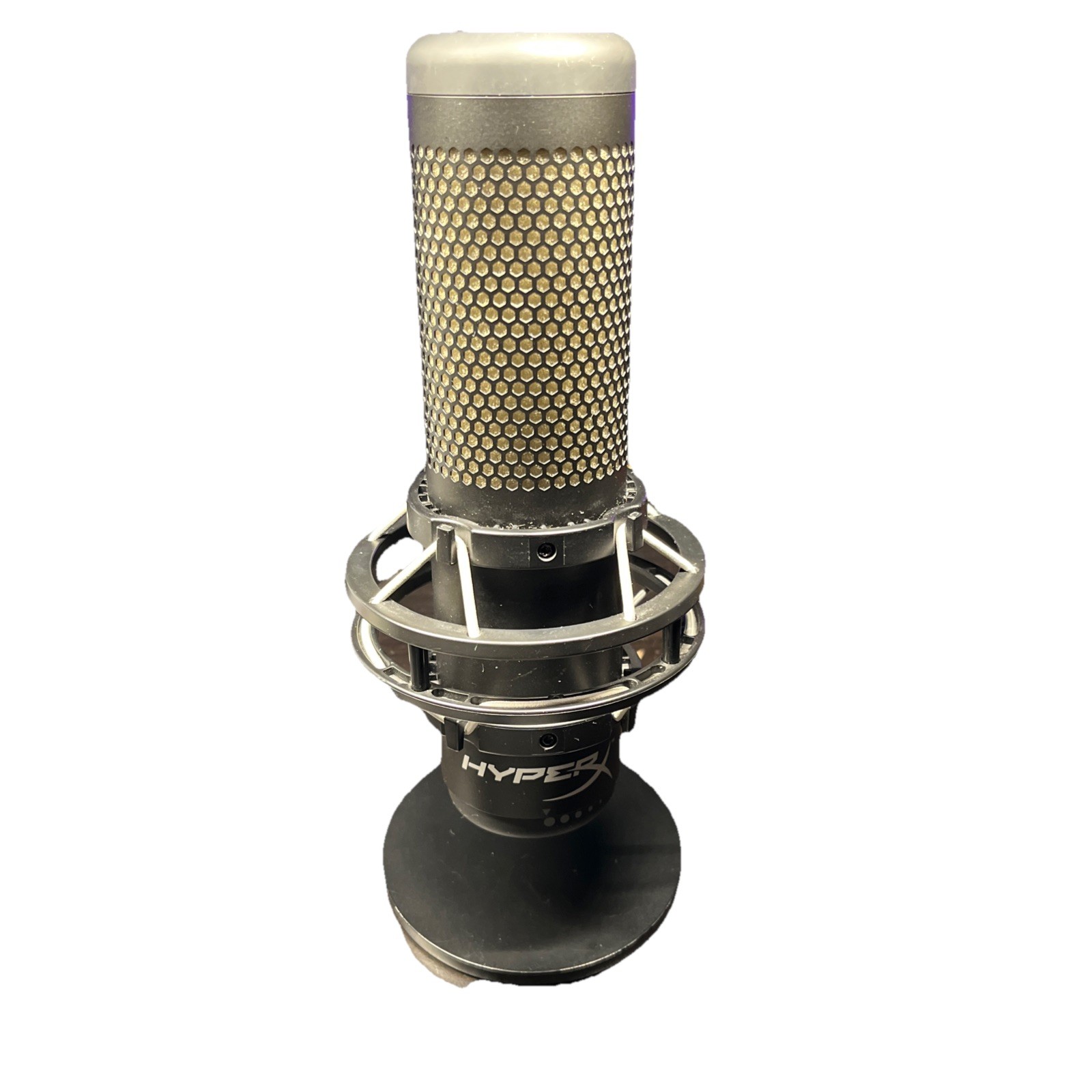 HyperX QuadCast S RGB LED USB Cardioid Microphone – Black