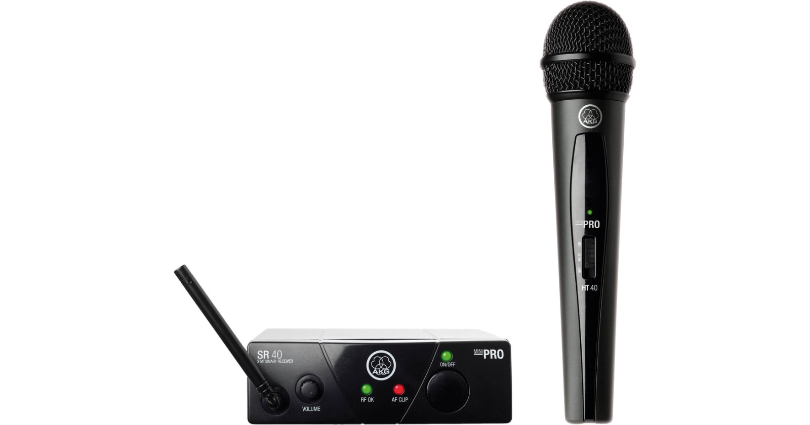 AKG 3347X00130 Mini Single Vocal Set Wireless Microphone System