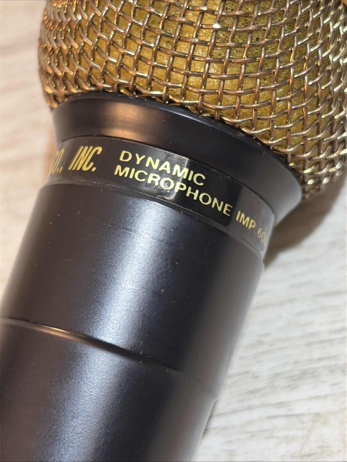 Microphone For The Singing Machine DM-70 OEM Karaoke Original Part Replacement