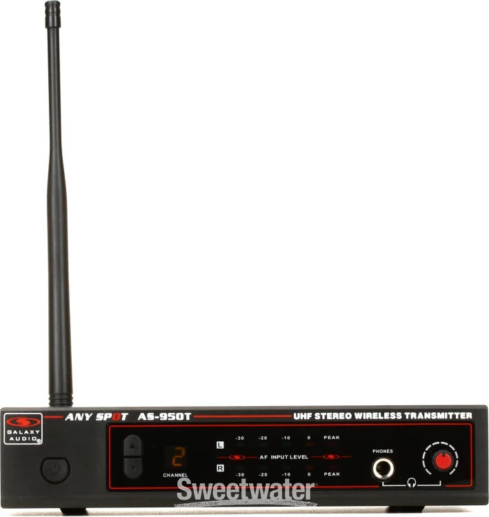 Galaxy Audio AS-950 In-ear Monitor System, 518-542 MHz