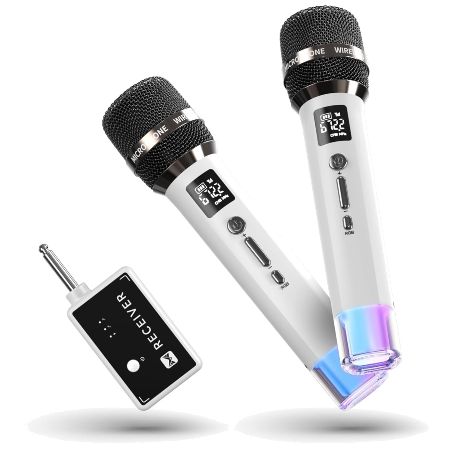 Long-lasting 40H Wireless Microphone for Performances