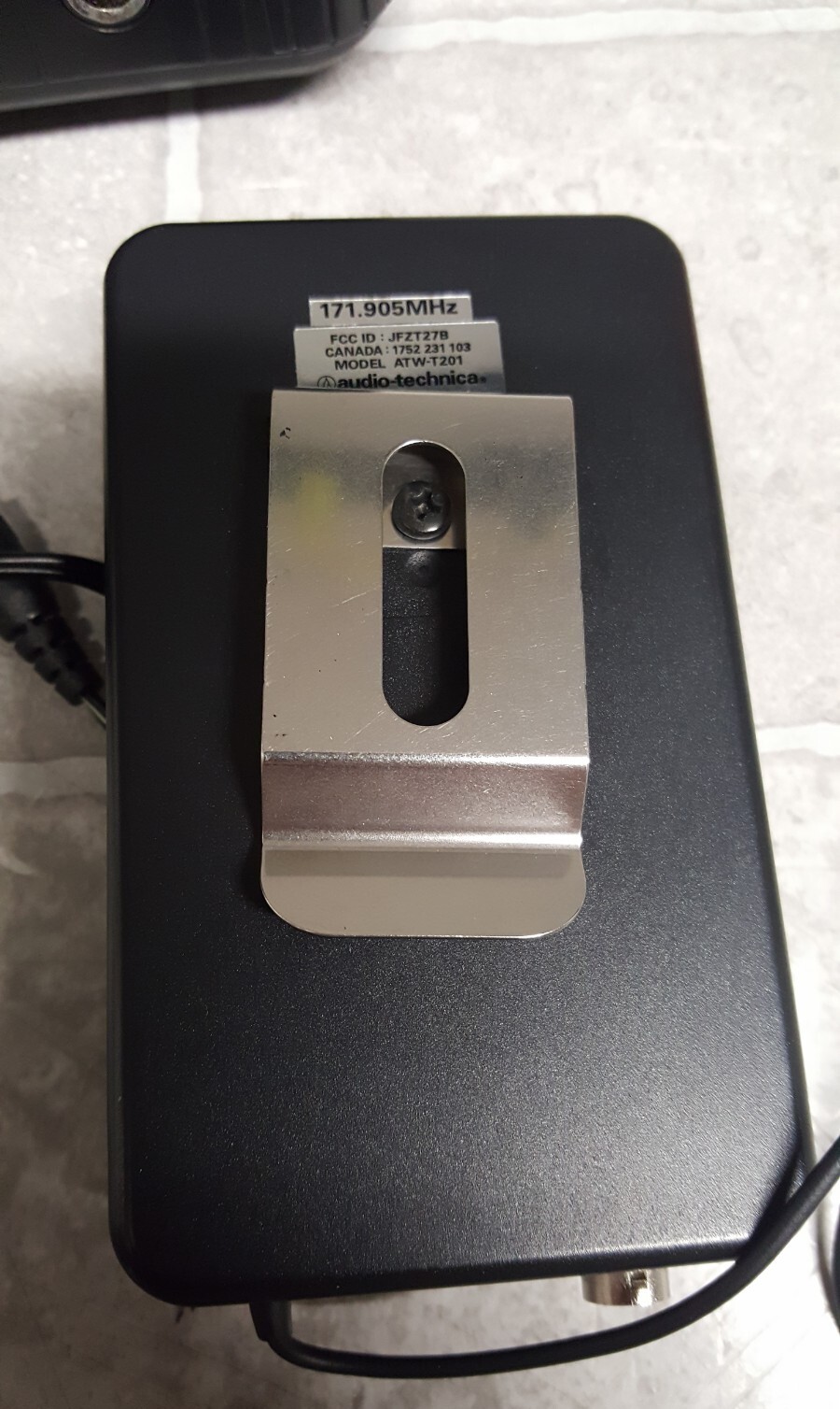 AUDIO-TECHNICA ATW-R200 R80 PROformance Wireless Receiver w/T87 Transmitter READ