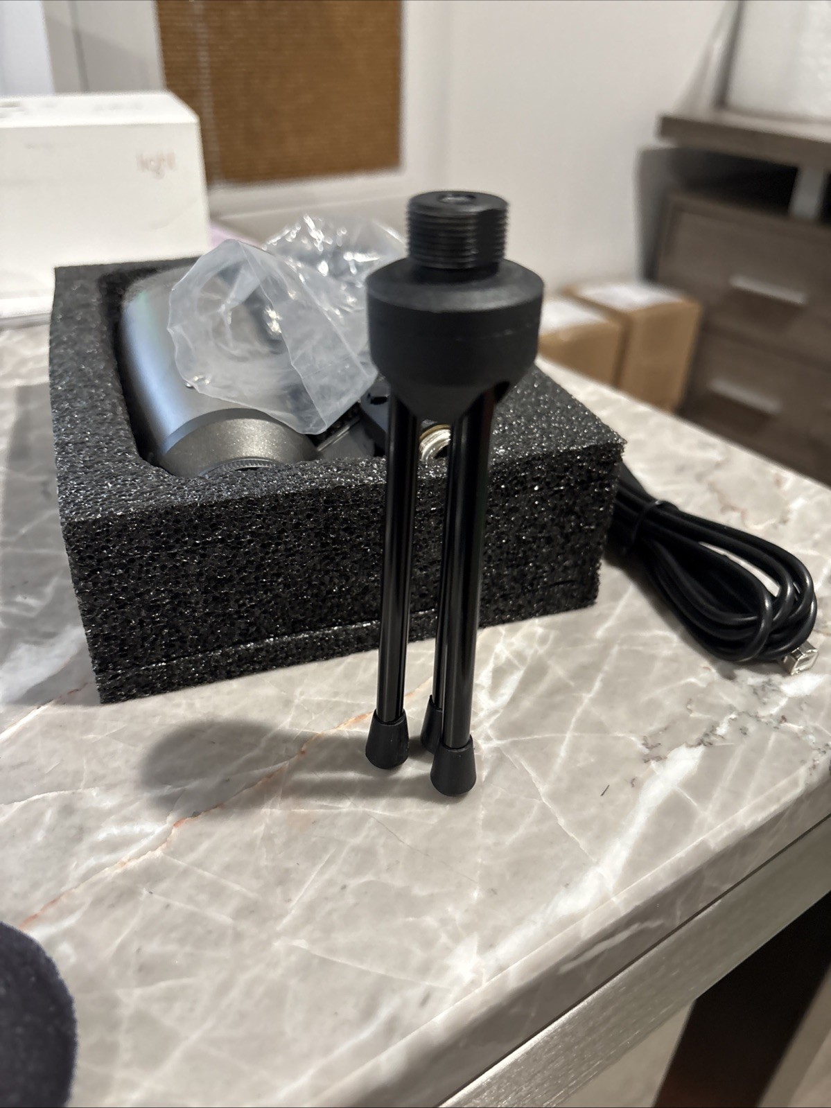 Samson C01U – USB Studio Condenser Microphone Condenser Cable Consumer USED