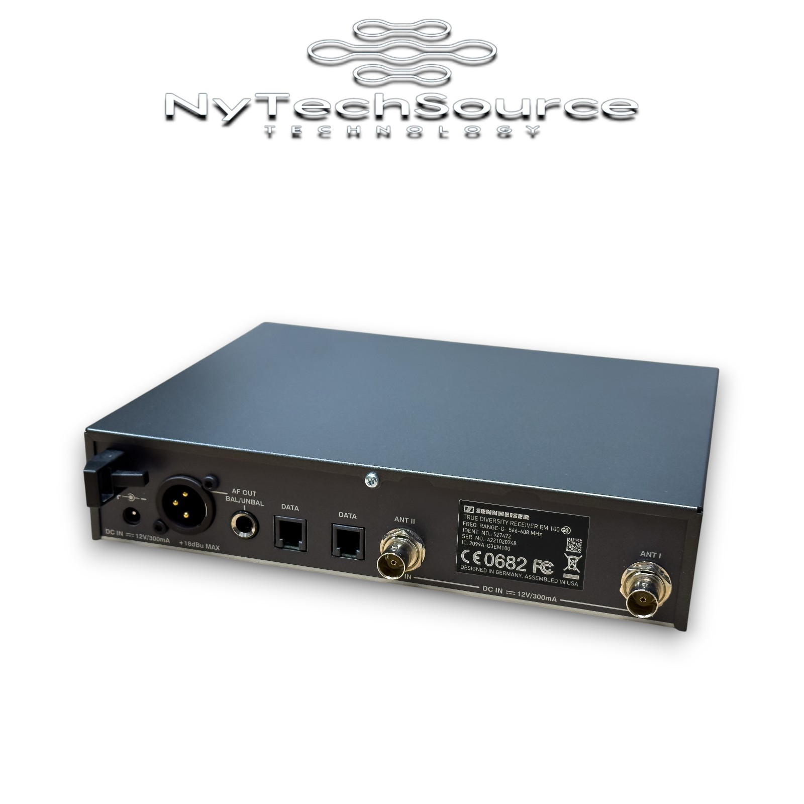 Sennheiser EM 100 G3 Wireless Receiver – 516-558 MHz (NO POWER SUPPLY)