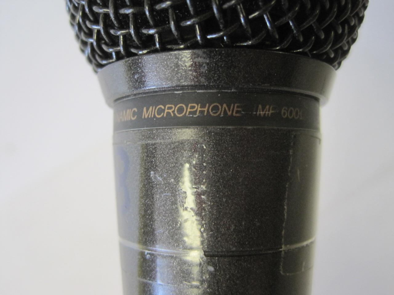 Radio Shack Unidirectional Dynamic Microphone IMP 600 ohm Mdl. 33-3004 Tested