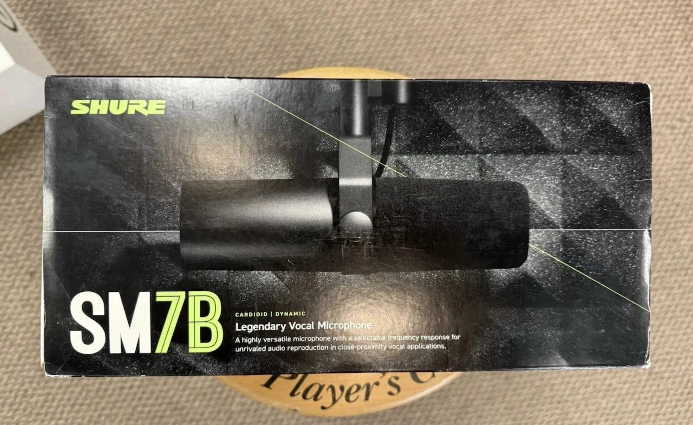 Shure SM7B Professional Podcast & Streaming Microphone Studio Quality