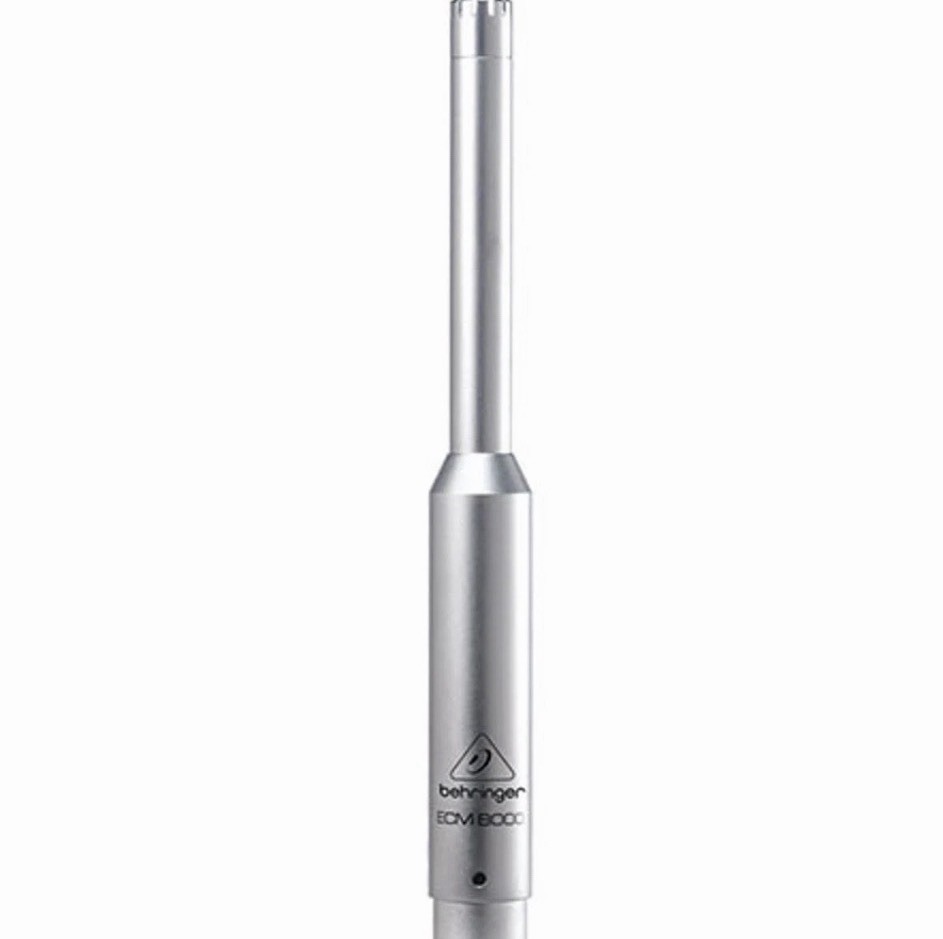 Behringer ECM8000 Ultra-Linear Measurement Condenser Studio Microphone, Silver