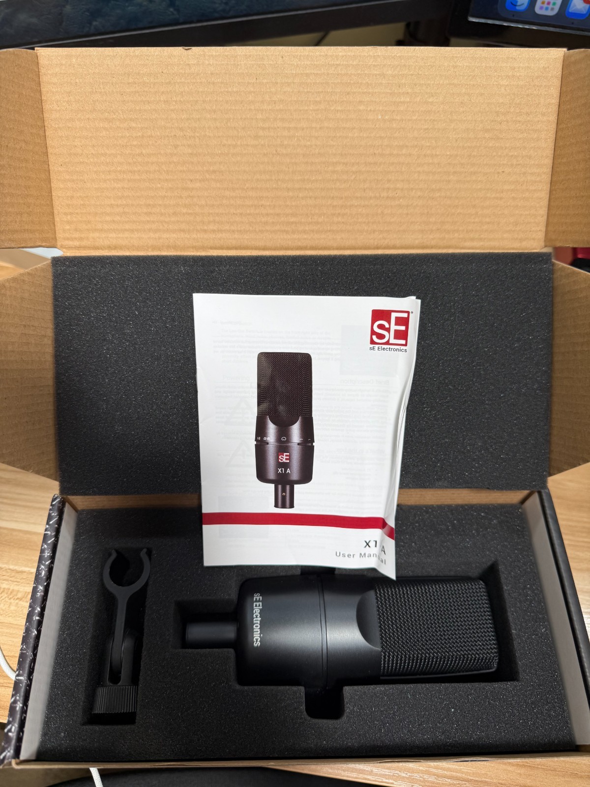 sE Electronics X1 A Studio Condenser Microphone kit only