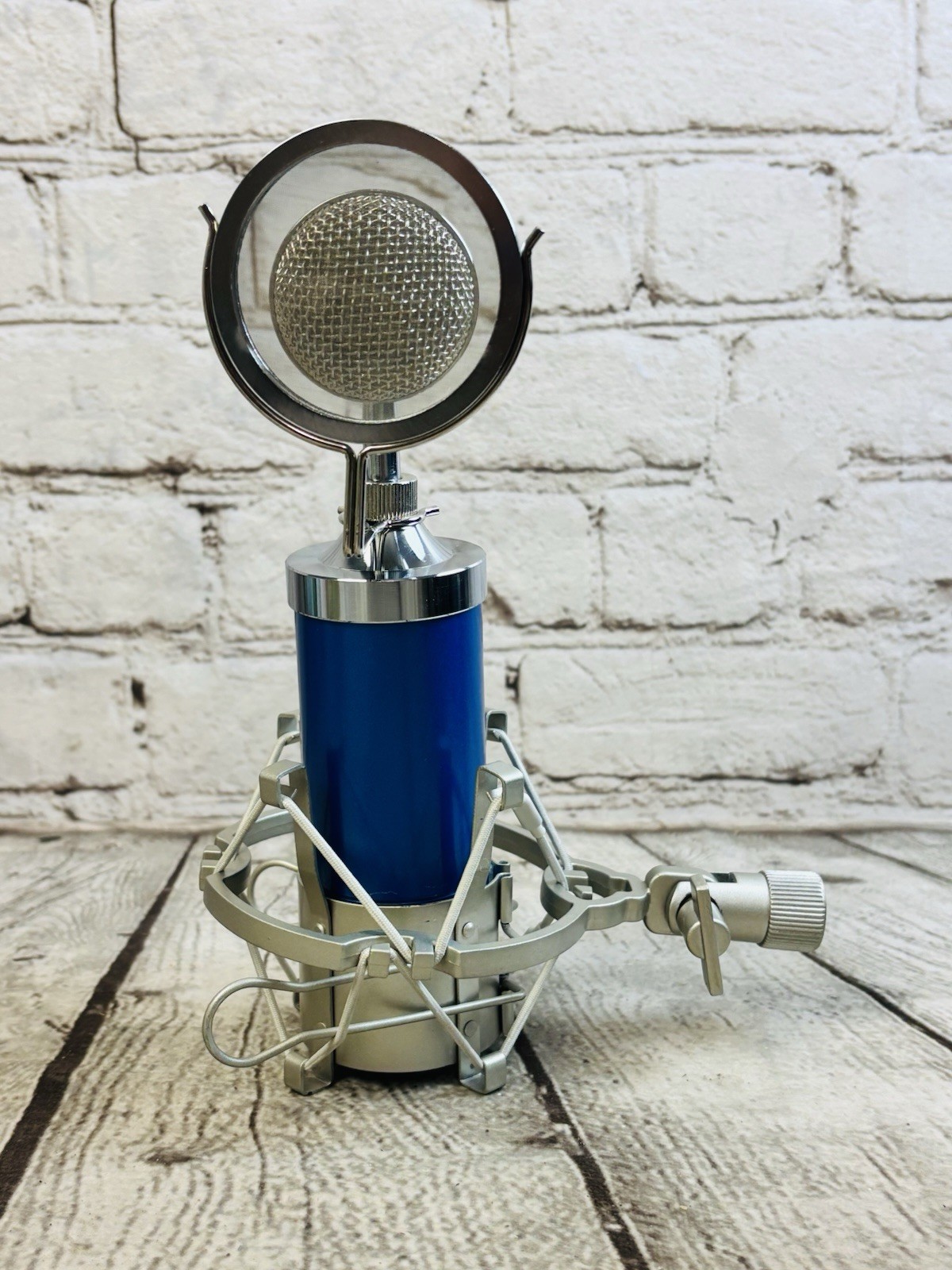 Excelvan BM-8000 Studio Condenser Microphone Kit with Neewer Phantom Power