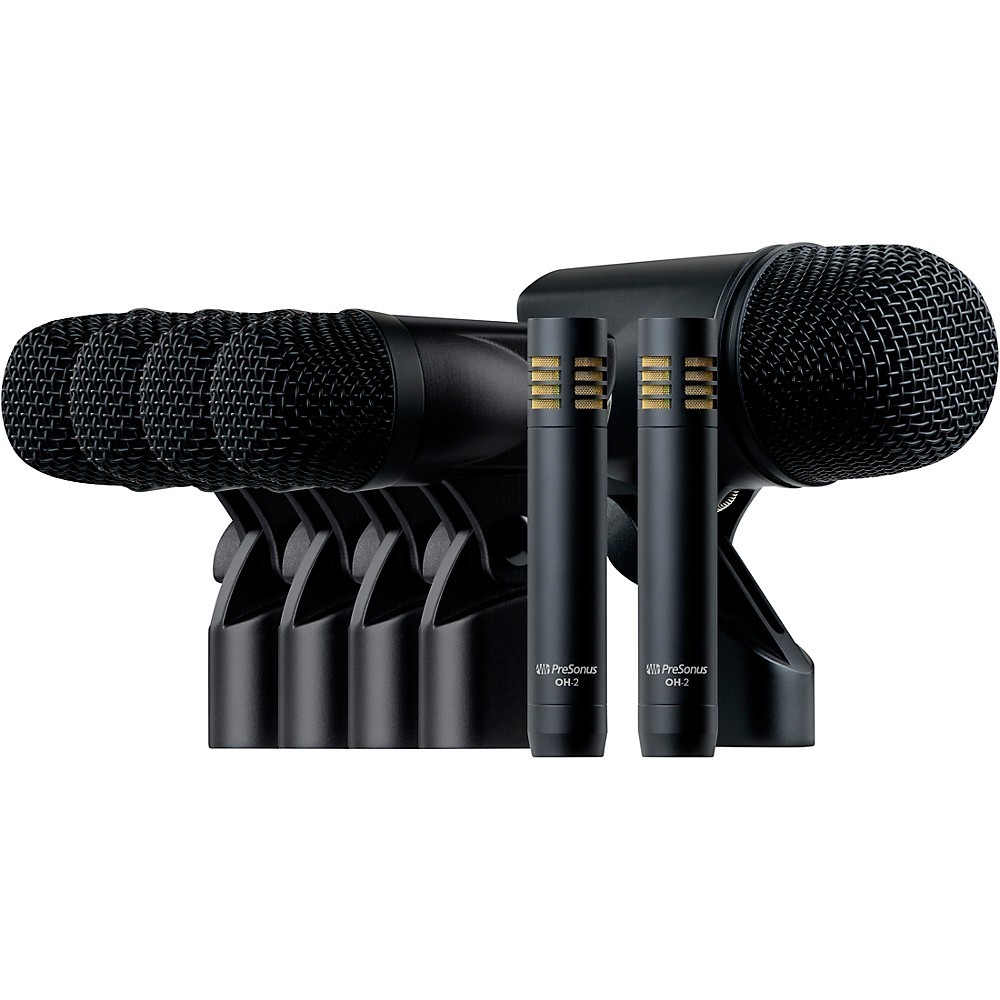 PreSonus DM-7 Seven-Piece Drum Microphone Set w Case
