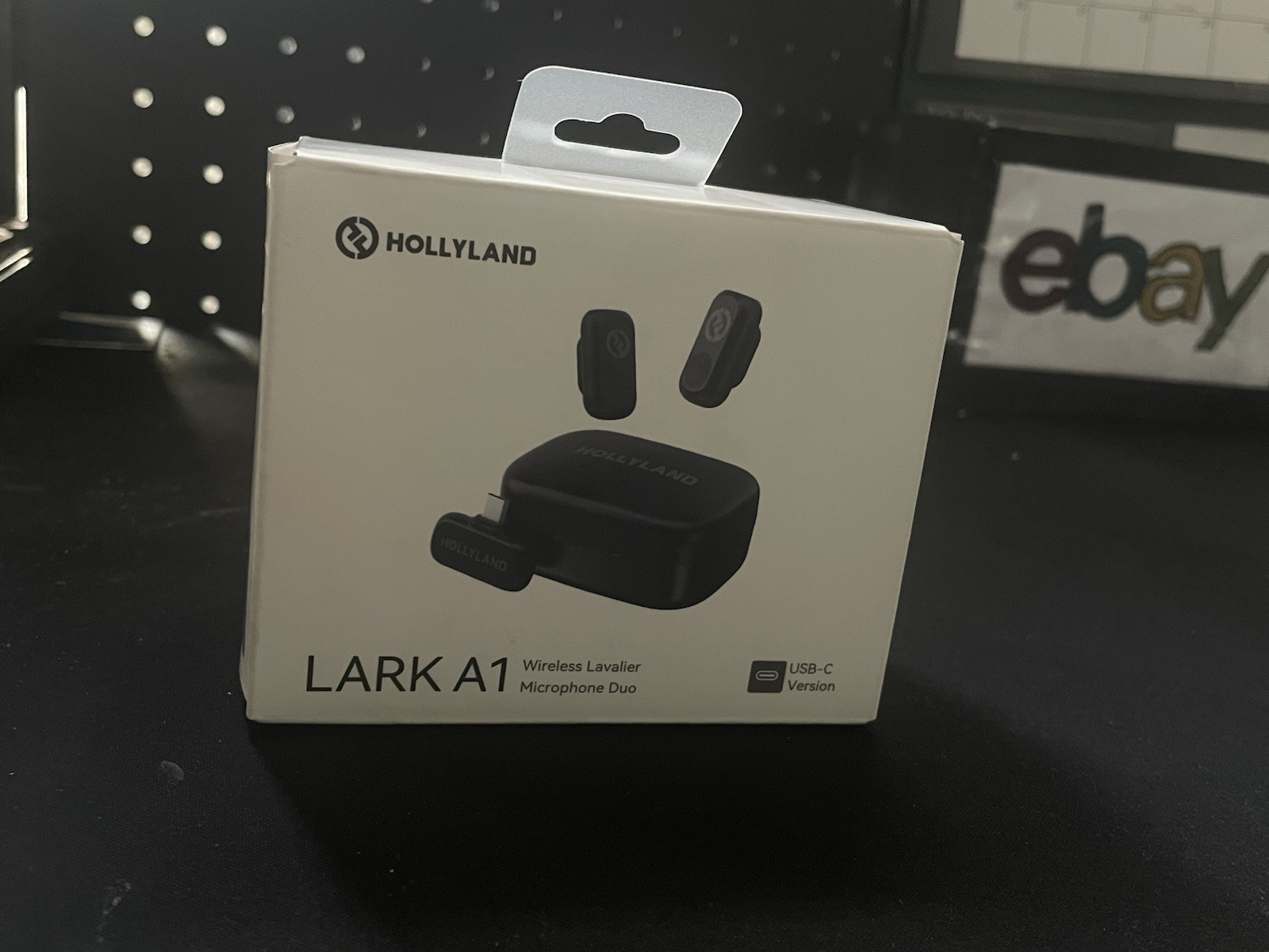 Hollyland LARK A1 Wireless Lavalier Mic Duo Dual Channel USB-C Space Gray