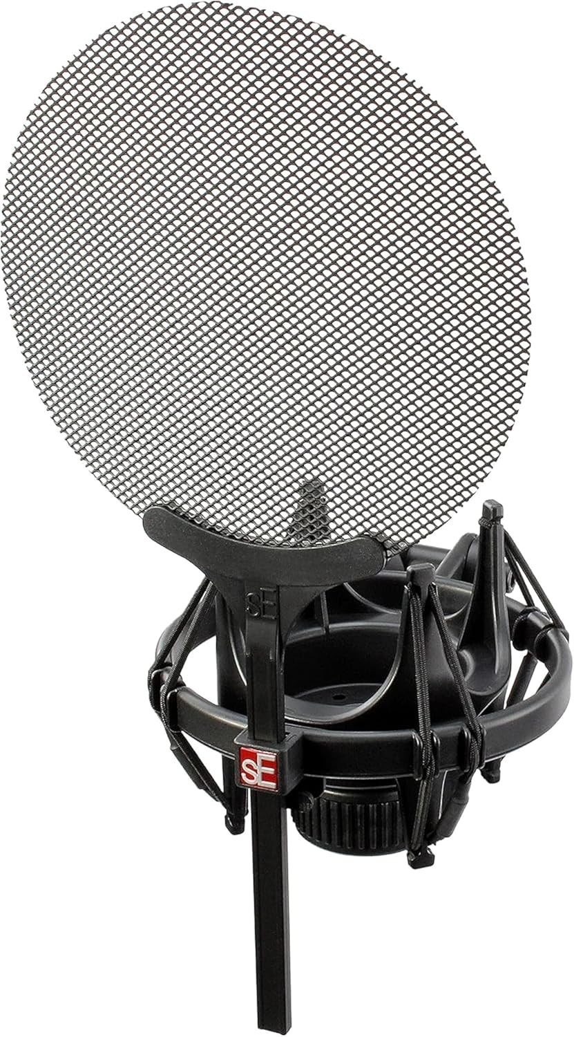 Professional Microphone Isolation Pack with Integrated Pop Filter & Shock Mount